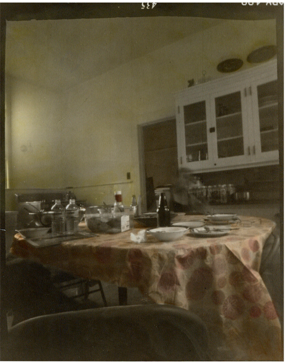 In the Night Kitchen - Hand Colored Silver Gelatin Photography by Gwen Arkin